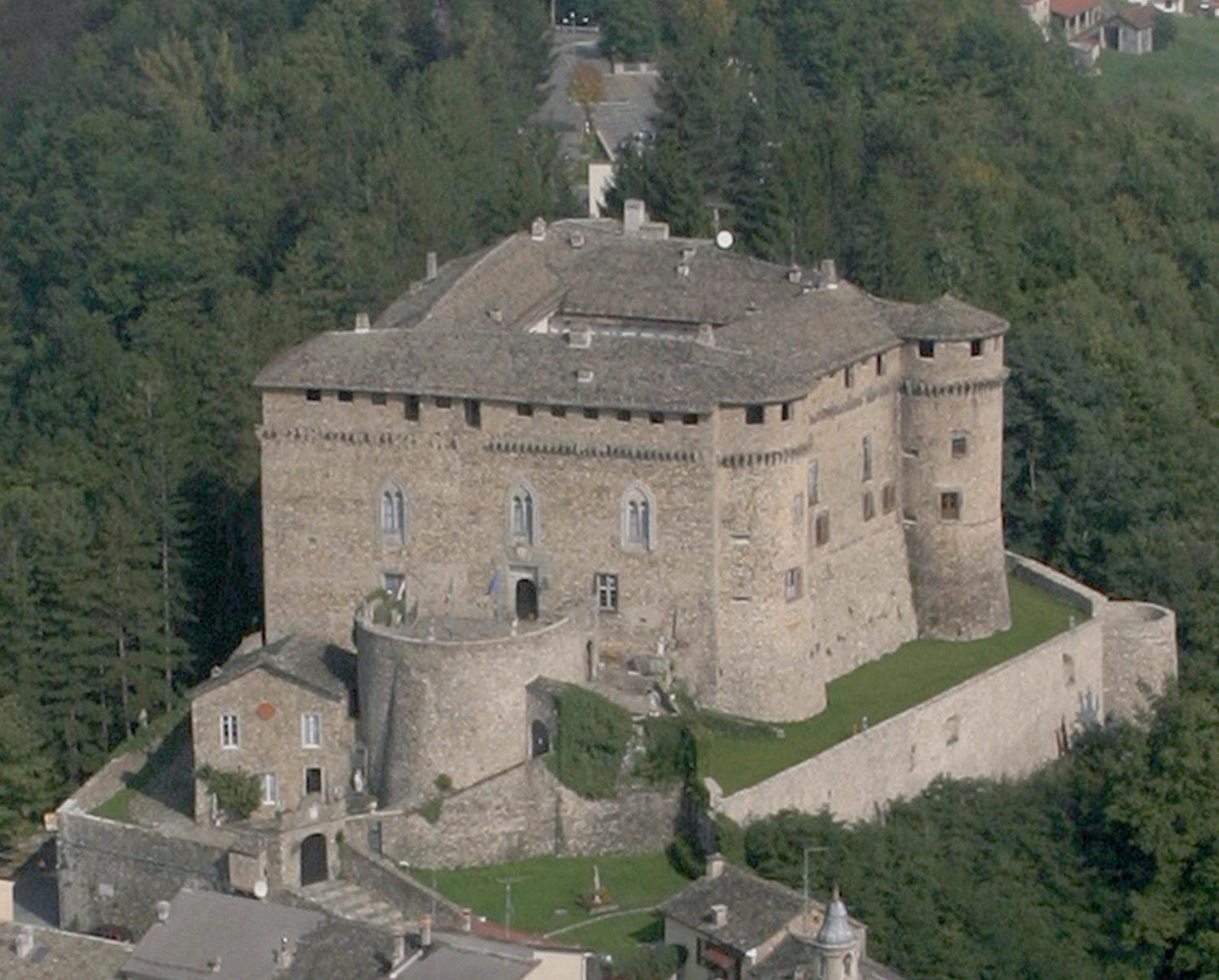 Castello Di Compiano Hotel Relais Museum Extérieur photo